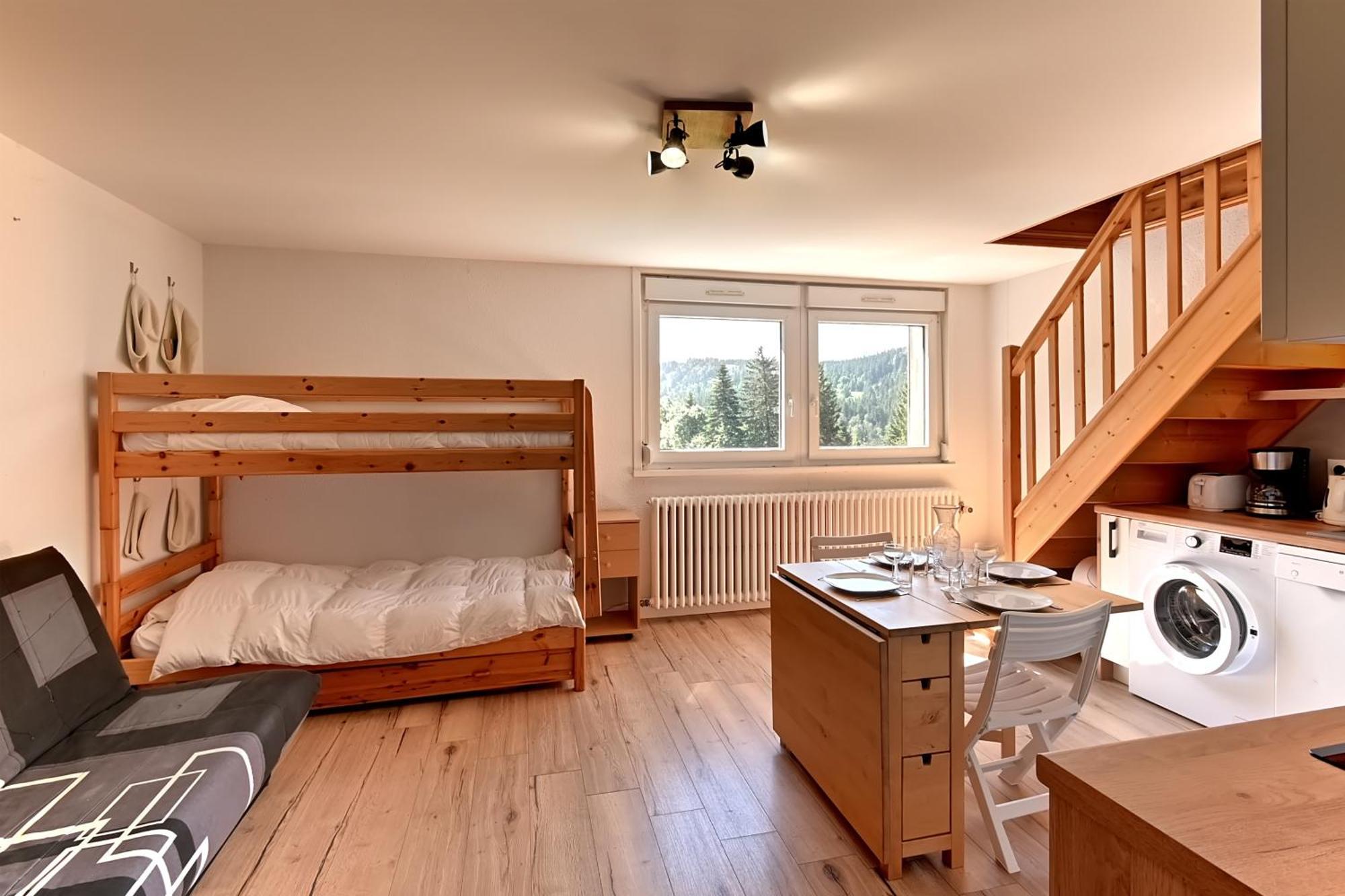 Le Nid Des Vosges - Appt Vue Montagne Apartment Gerardmer Exterior photo